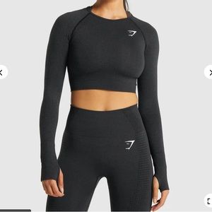 Gymshark Long Sleeve Crop Top